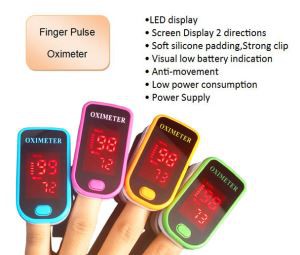 SpO2 Finger Monitor with Accurate Spo2 Finger Sensor