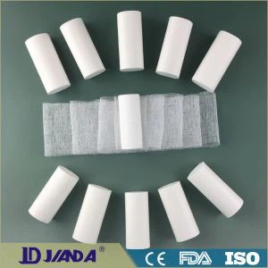 White Open Woven Wow ABSorbent Surgical Gauze Bandage Roll